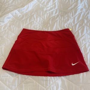 Very cute red Nike tennis golf skirt small